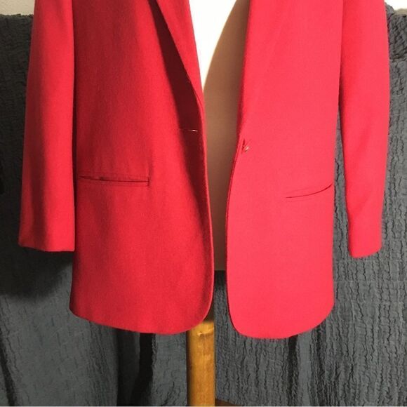Prophecy VTG Red Blazer Size 10P - Picture 6 of 11